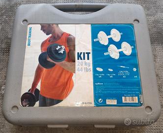 Set manubri e bilancieri con pesi