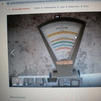Bilancia Bizerba Poste Italiane vintage funziona