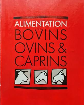 Libro "Alimentations des bovins, ovins & caprins"