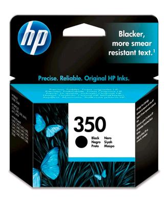 hp 350 cartuccia nero