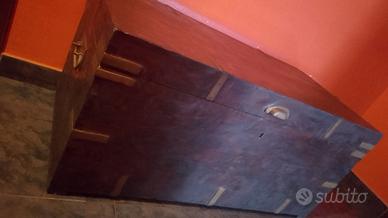 cassapanca in legno 