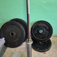 Bilanciere più pesi