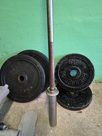 Bilanciere più pesi