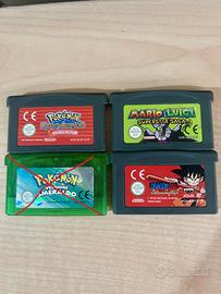 Cartucce giochi Game Boy Advance