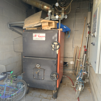 Caldaia a legna e trucioli automatica