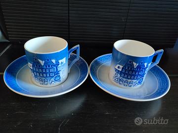 Due tazze natalizie anno 2009 Royal Copenhagen