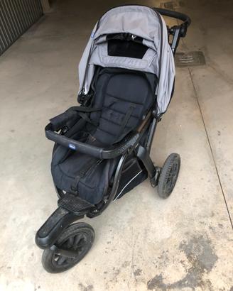 Passeggino Chicco Active, ruote grandi