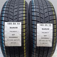 2 GOMME 185 55 15 BARUM INV RIF3334