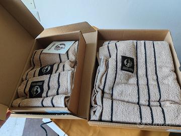 Set asciugamani casa - mai usati - made in italy