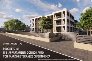 Terreno Edificabile con progetto di 6 app.ti + Box