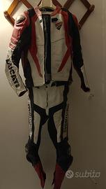 Tuta completa Dainese Ducati corse, Casco, stivali