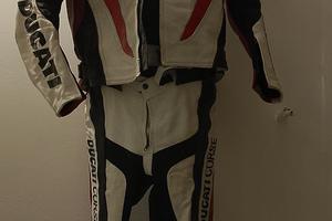 Tuta completa Dainese Ducati corse, Casco, stivali