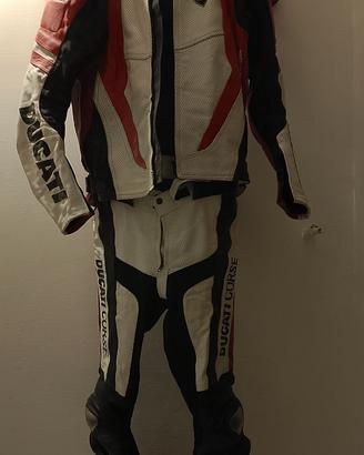 Tuta completa Dainese Ducati corse, Casco, stivali