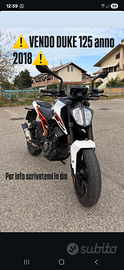 Ktm Duke 125 anno 2018 , km circa 19.500