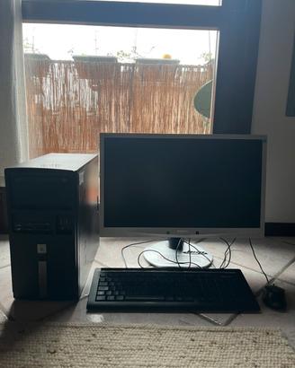Postazione completa pc fisso assemblato