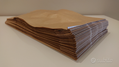 50 Sacchetti di carta marrone avana