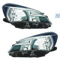 FARI PER TOYOTA YARIS 5P 14-16 FONDO NERO