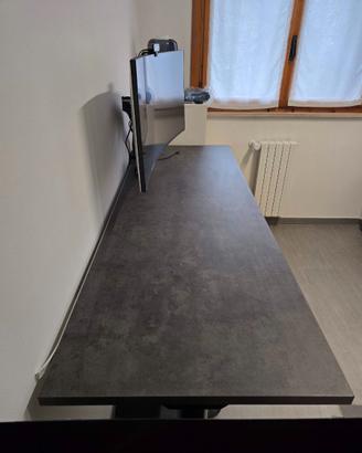 Piano lavoro Ikea Ekbacken effetto cemento