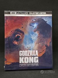 Godzilla Kong Monsterverse 5-FIlm 4K