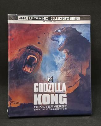 Godzilla Kong Monsterverse 5-FIlm 4K
