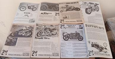 Manuali d'istruzione modellini tamiya