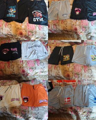 LOTTO 18 pantaloncini uomo + 1 maglietta – NUOVI –