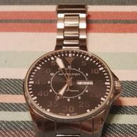 HAMILTON KHAKI PILOT AVIATION Day Date AUTO