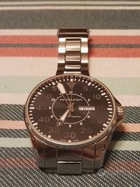 HAMILTON KHAKI PILOT AVIATION Day Date AUTO