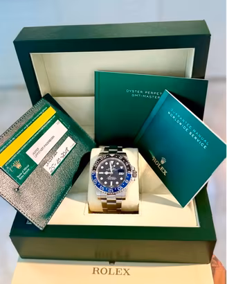 rolex gmt batman