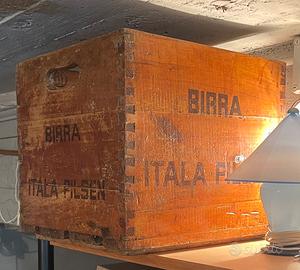 Cassetta birra vintage
