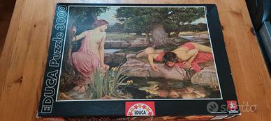 Puzzle EDUCA 3000 Eco e Narciso. NUOVO!