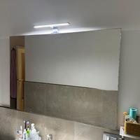 Specchio bagno con luce led