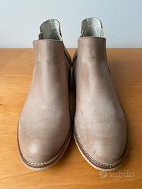 Stivaletto estivo beige cuoio n.37