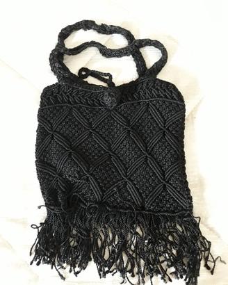 borsetta vintage nera