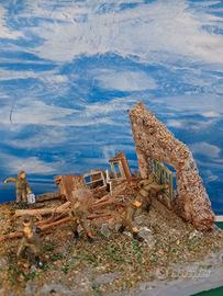 Diorama 2° Guerra Mondiale scala 1 72