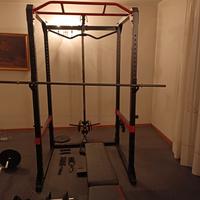 Rack palestra Decathlon Rack 900 con accessori