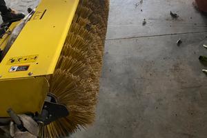 Spazzola per trattori john deere