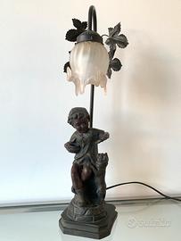 Lampada vintage scultorea