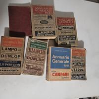 annuario generale,  campari, michelin,  lampo, bia