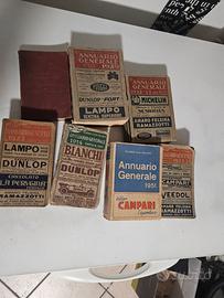 annuario generale,  campari, michelin,  lampo, bia