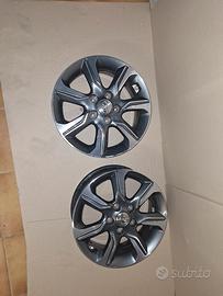 coppia di cerchi originali in lega per ix 20