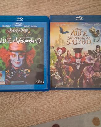 bluray  Alice in wonderland 1 e 2 