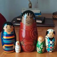 Matrioska russa Jutanas Maria Vinka 
