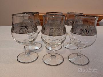 Bicchieri Murano Medici