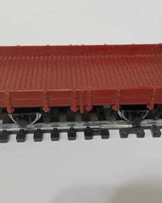 VAGONE MERCI PORTA LEGNA-RIVAROSSI-SCALA H0-COMPLE