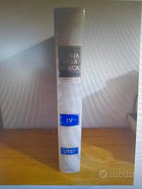 Enciclopedia storia della musica UTET IV volume