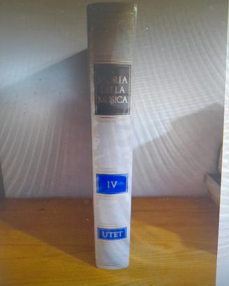 Enciclopedia storia della musica UTET IV volume