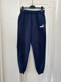 Pantalone Tuta Puma Ragazzo 15/16 Anni 176 Cm Blu