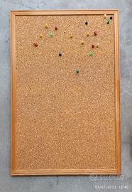 Quadro post-it fondo sughero 59x39 cm