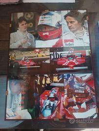 Collage di Gilles Villeneuve.